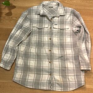 Columbia oversize flannel jacket